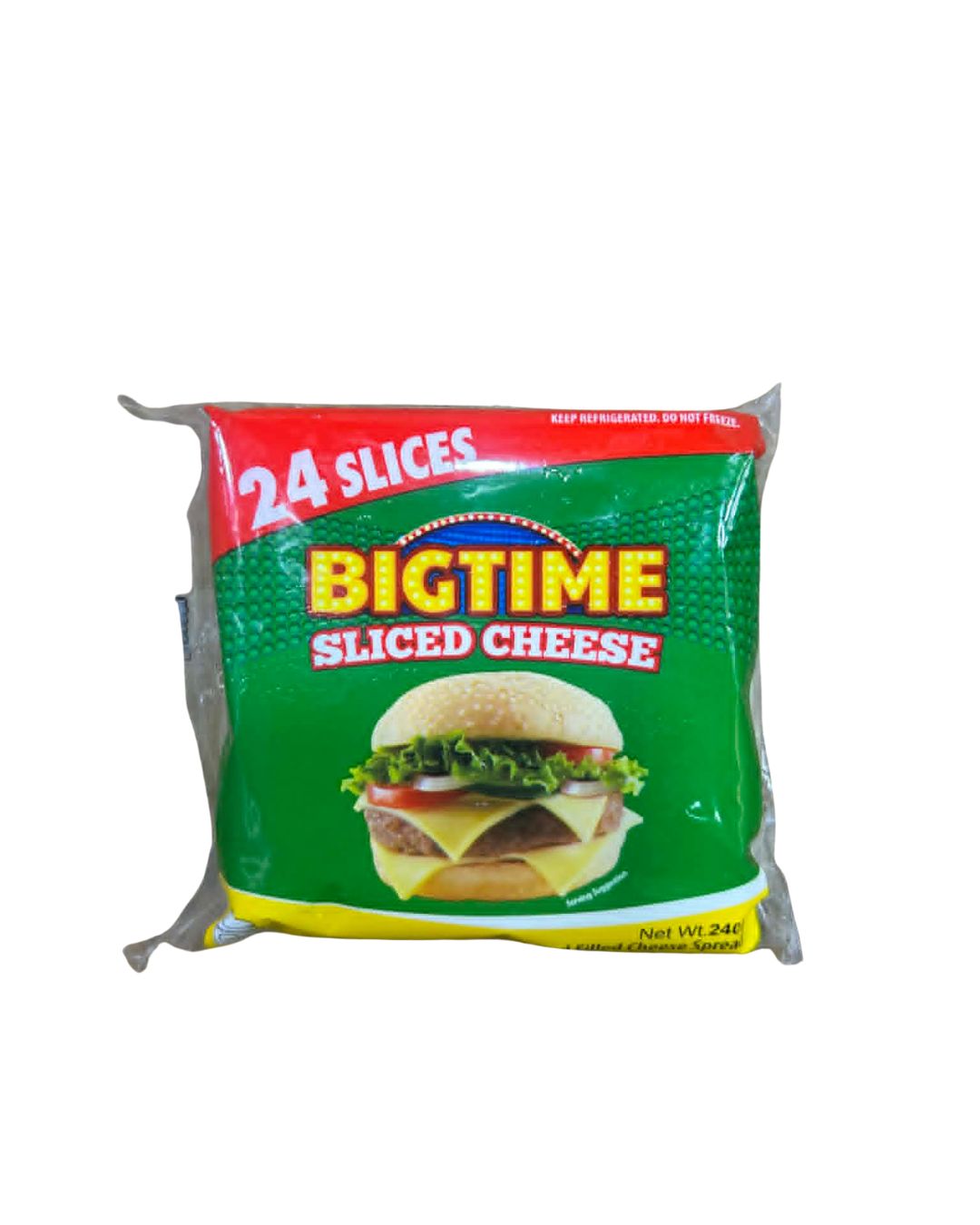Bigtime Sliced Cheese 240g