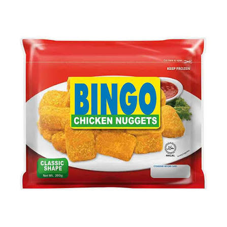CDO Bingo Chicken Nuggets - Classic Shape 200g