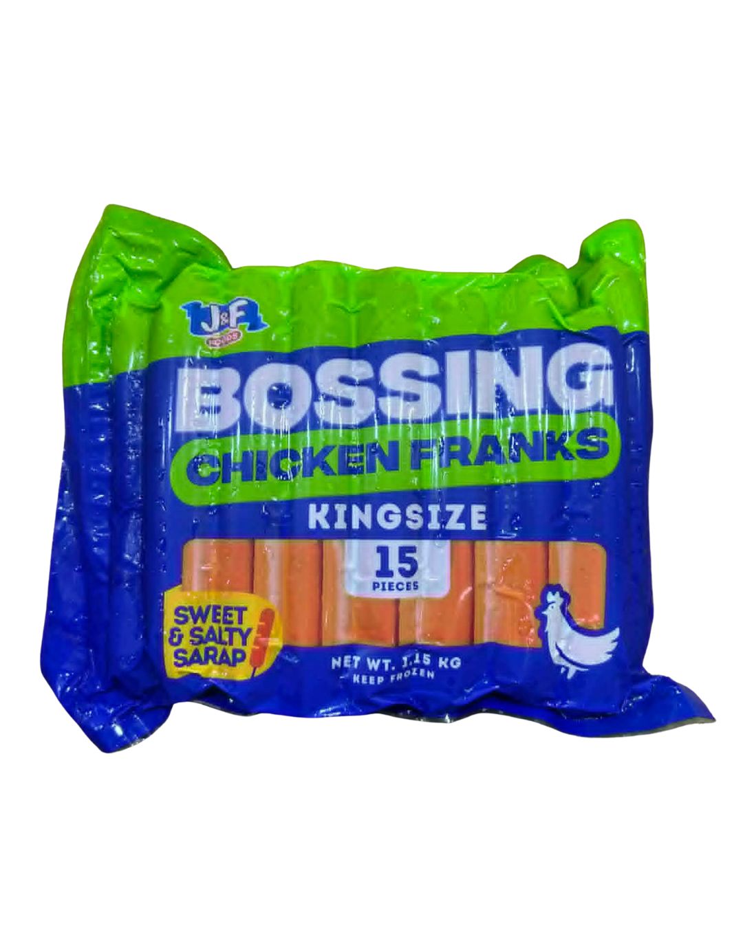 Bossing Chicken Franks 15pcs