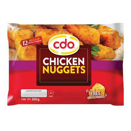 CDO Chicken Nuggets w/ cheese Powder 200g
