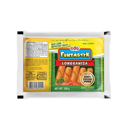 CDO Funtastyk Longganisa 240g