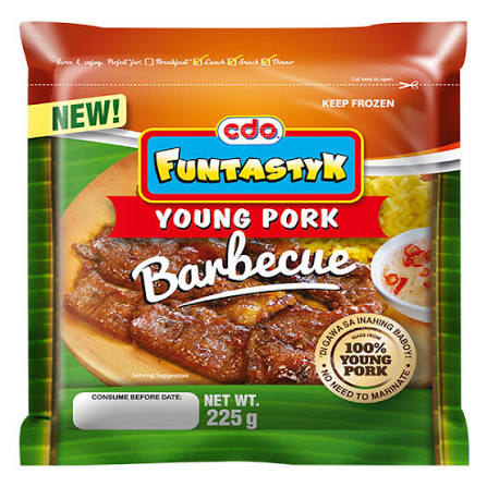 CDO Funtastyk Young Pork Barbecue 225g
