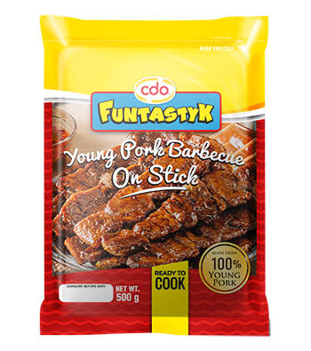 CDO Funtastyk Young Pork Barbecue On Stick 500g