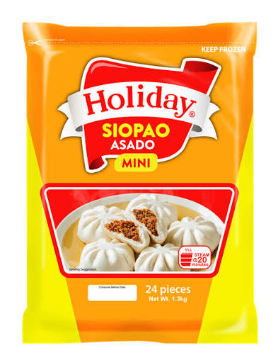 CDO Holiday Asado Siopao Mini 24pcs 1kg