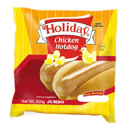 CDO Holiday Chicken Hotdog Jumbo 500g