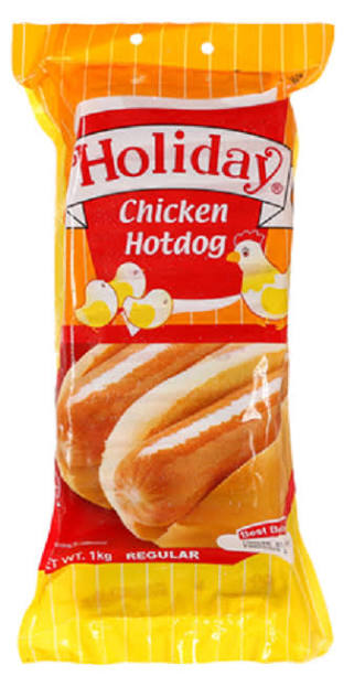 CDO Holiday Chicken Hotdog Regular 1kg