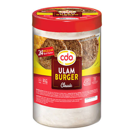 CDO Ulam Burger Can-afford Pack-Regular 912g