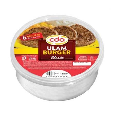 CDO Ulam Burger Regular 228g