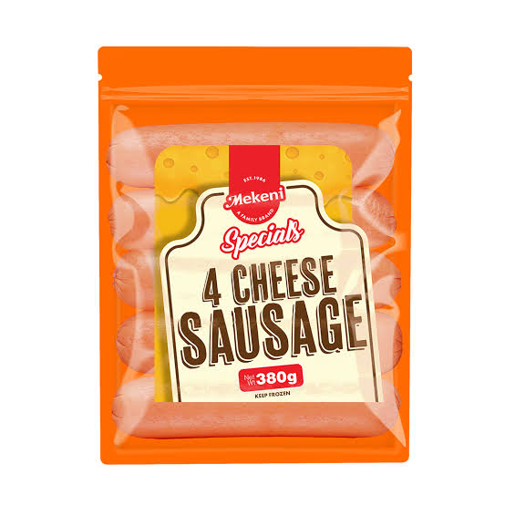Mekeni 4 Cheese Sausage 380g