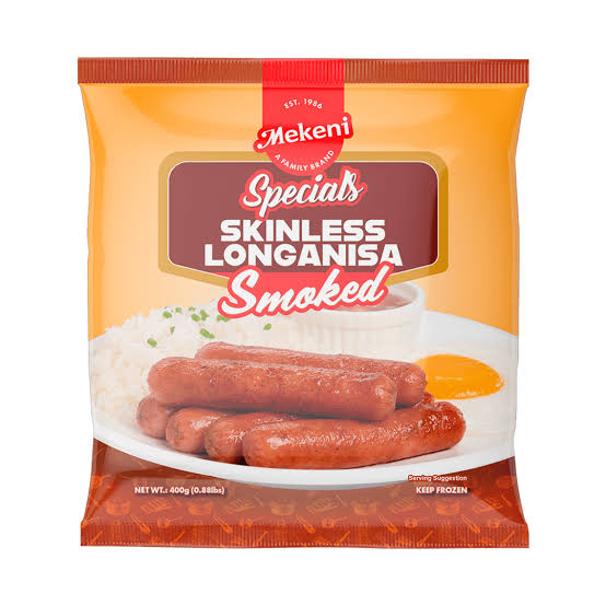 Mekeni Skinless Longganisa Smoked 400g