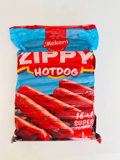 Mekeni Zippy Hotdog Super Jumbo 1kg