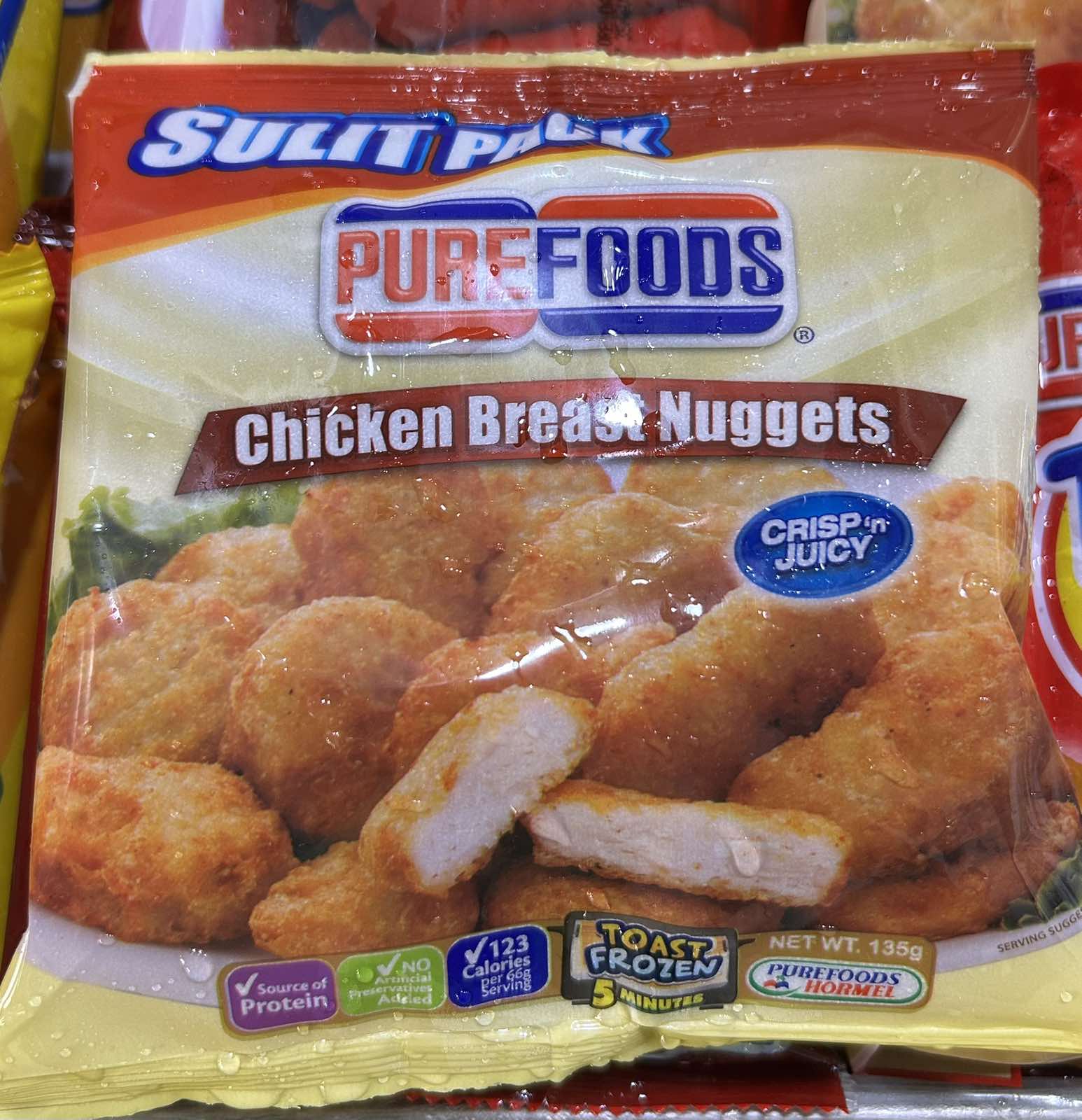 Purefoods Chicken Breast Nuggets 135g