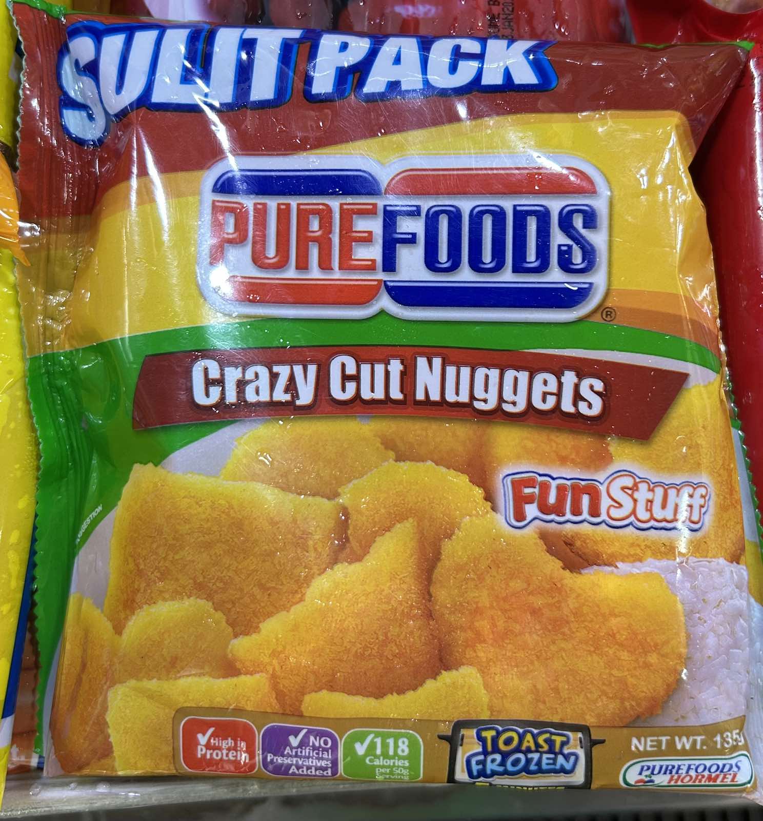Purefoods Crazy Cut Nuggets 135g