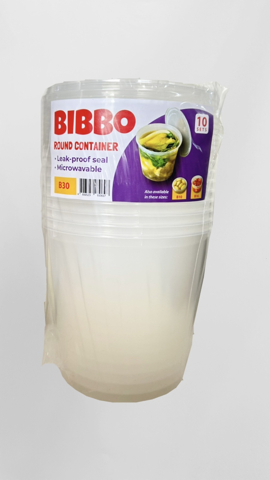 Round Container B30 10pcs