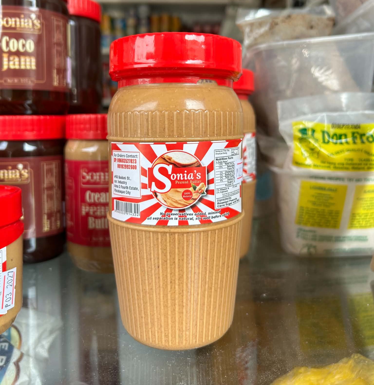 Sonia's Peanut Butter
