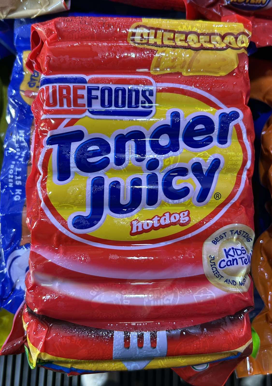 Tender Juicy Hotdog Cheesedog