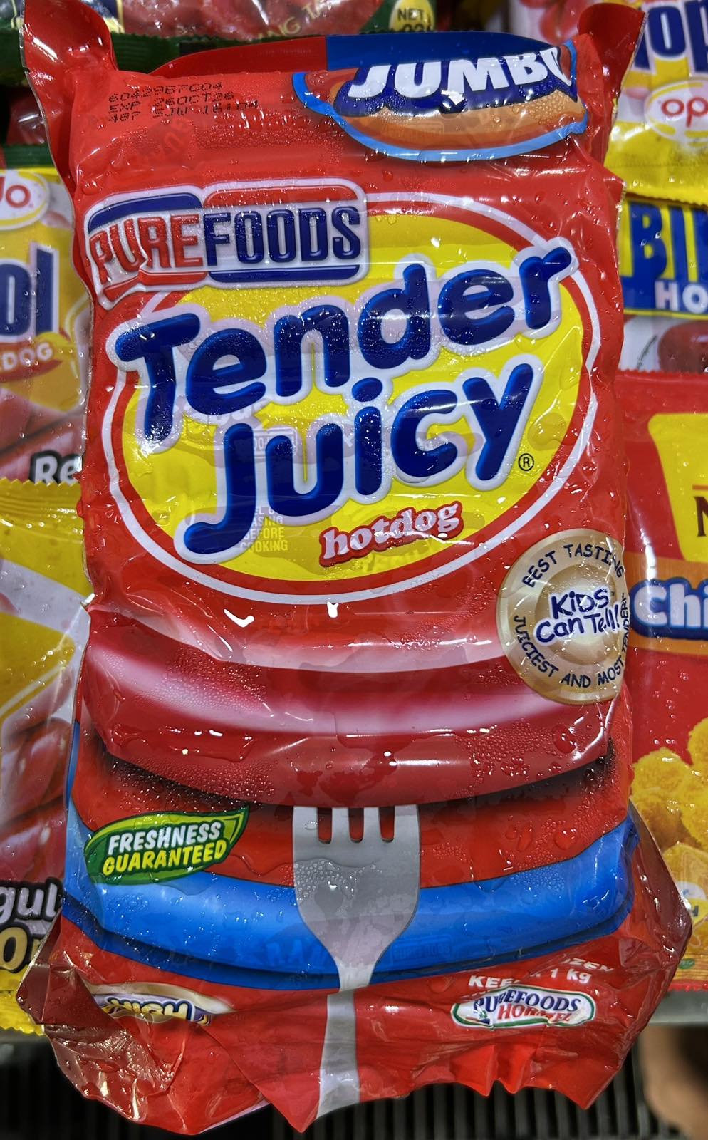 Tender Juicy Hotdog Jumbo