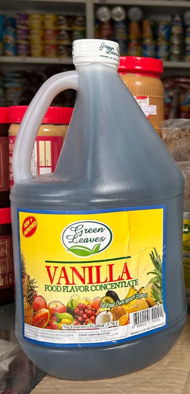 Vanilla Food Flavor Concentrate 1 Gallon