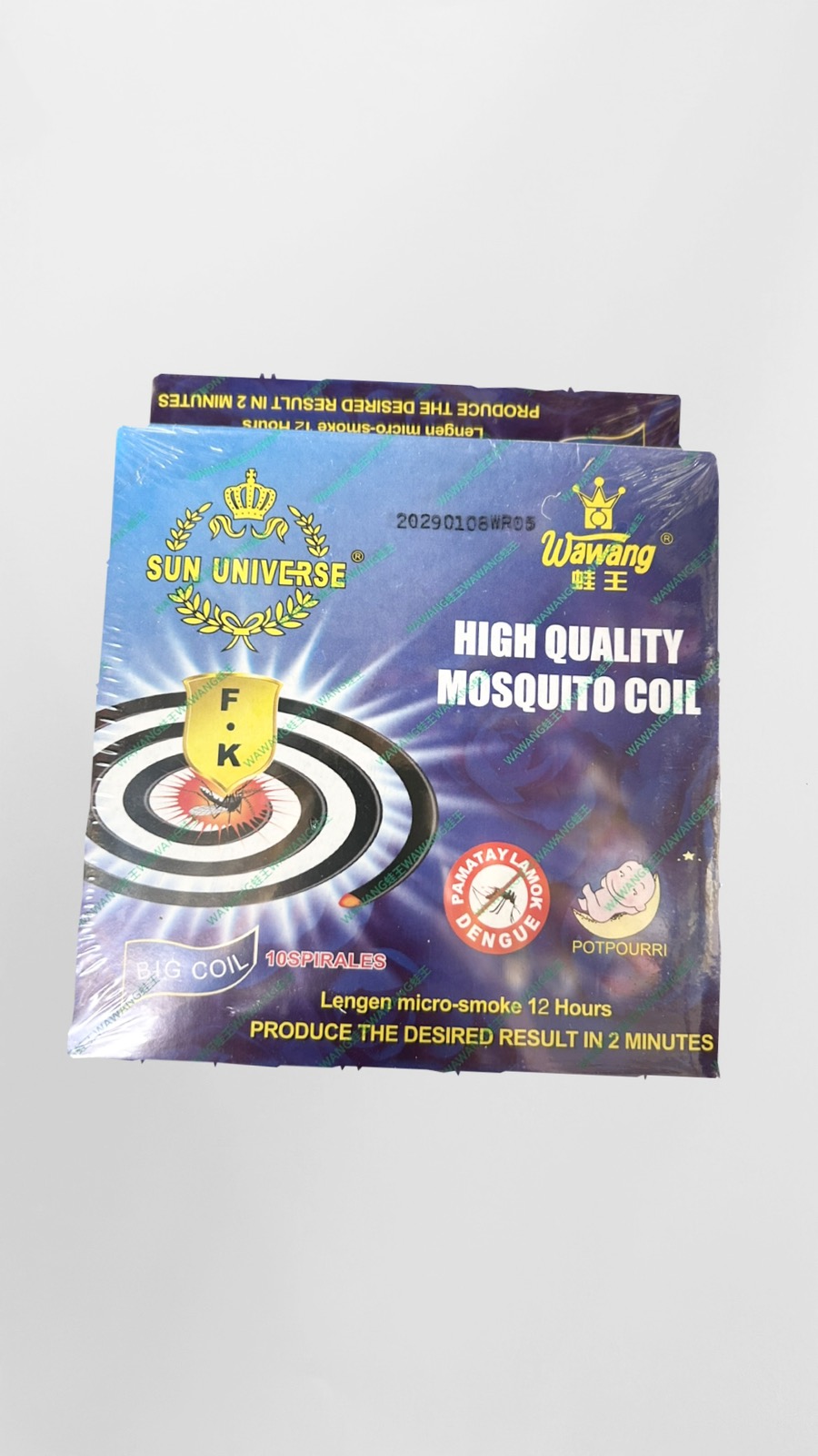 Wawang Mosquito Coil 10 Spirales
